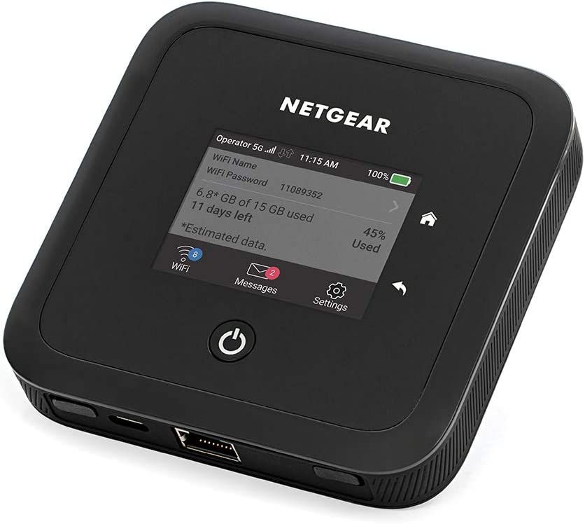 روتر 5G قابل حمل NETGEAR مدل Netgear 5G Router Mr5200 - Ultrafast 5G- ارسال ۱۰ الی ۱۵ روز کاری