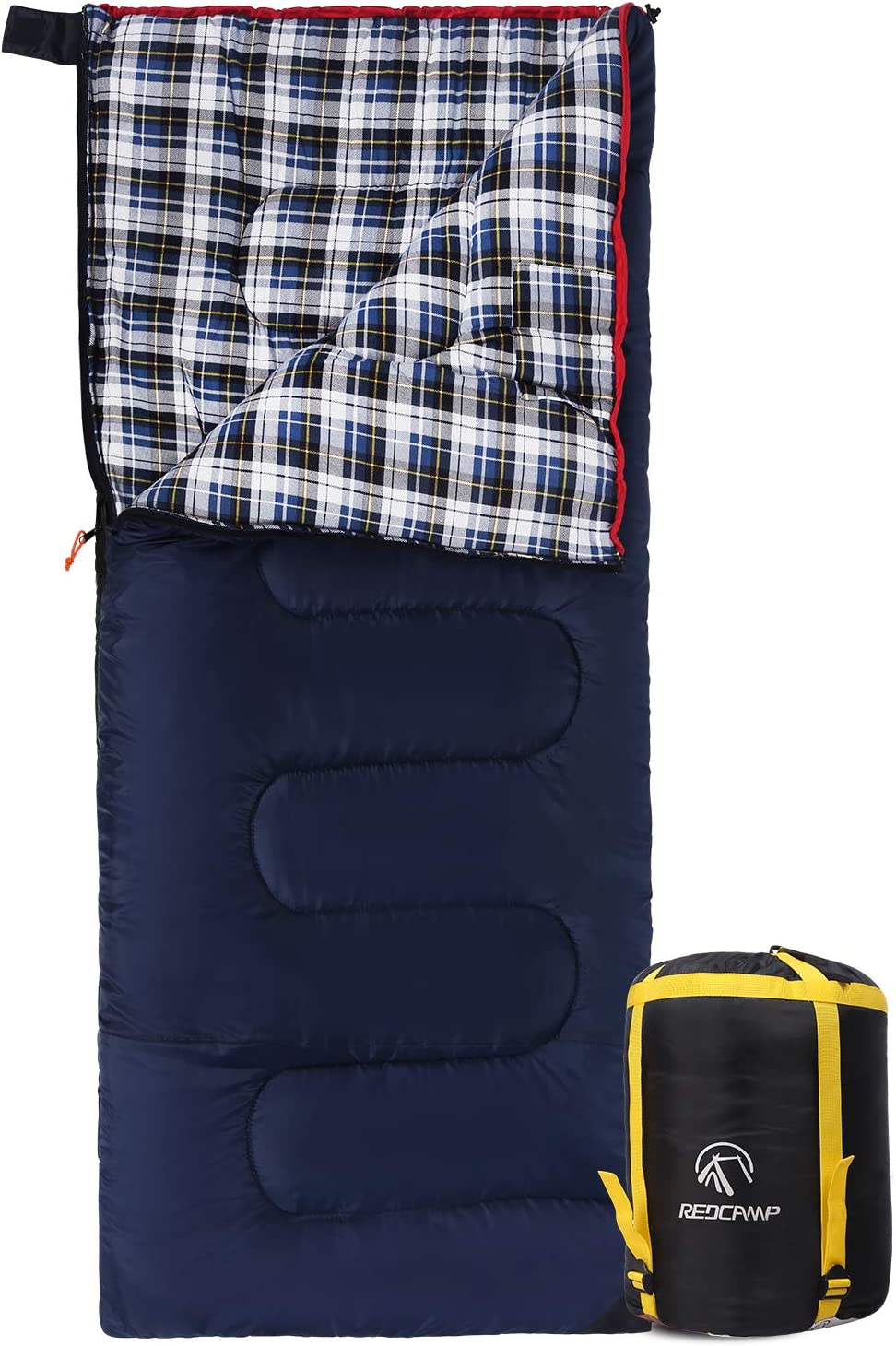 کیسه خواب کمپینگ مدل REDCAMP Cotton Flannel Sleeping Bags - ارسال 10 الی 15 روز کاری