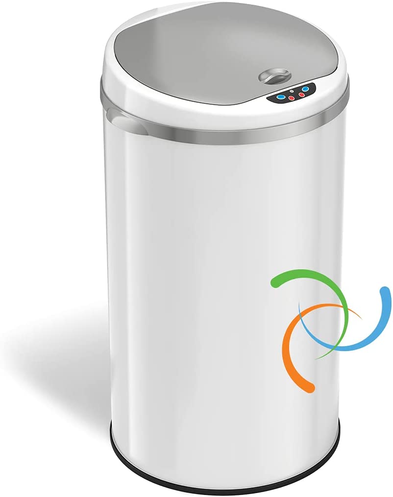 سطل زباله لمسی با فیلتر بو مدل iTouchless 8 Gallon - ارسال 10 الی 15 روز کاری