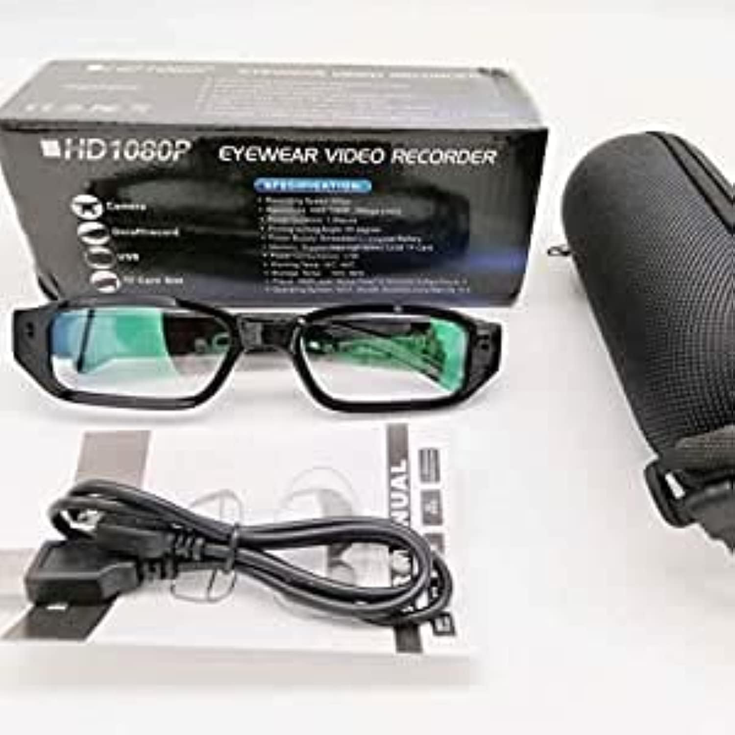 عینک هوشمند مدل AWS Smart HD 1080P - ارسال 10 الی 15 روز کاری