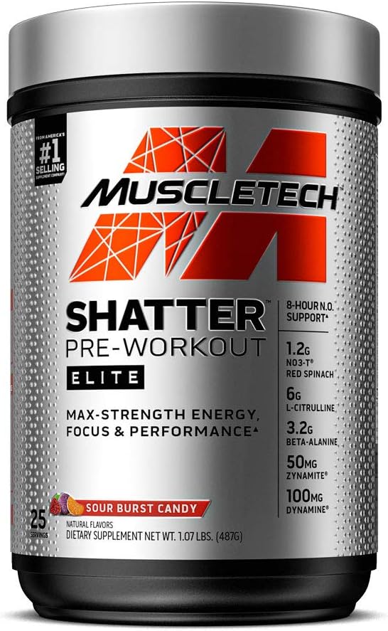 مکمل پمپ شاتر الایت ماسل تک اورجینال مدل MuscleTech Shatter Elite - ارسال 10 الی 15 روز کاری