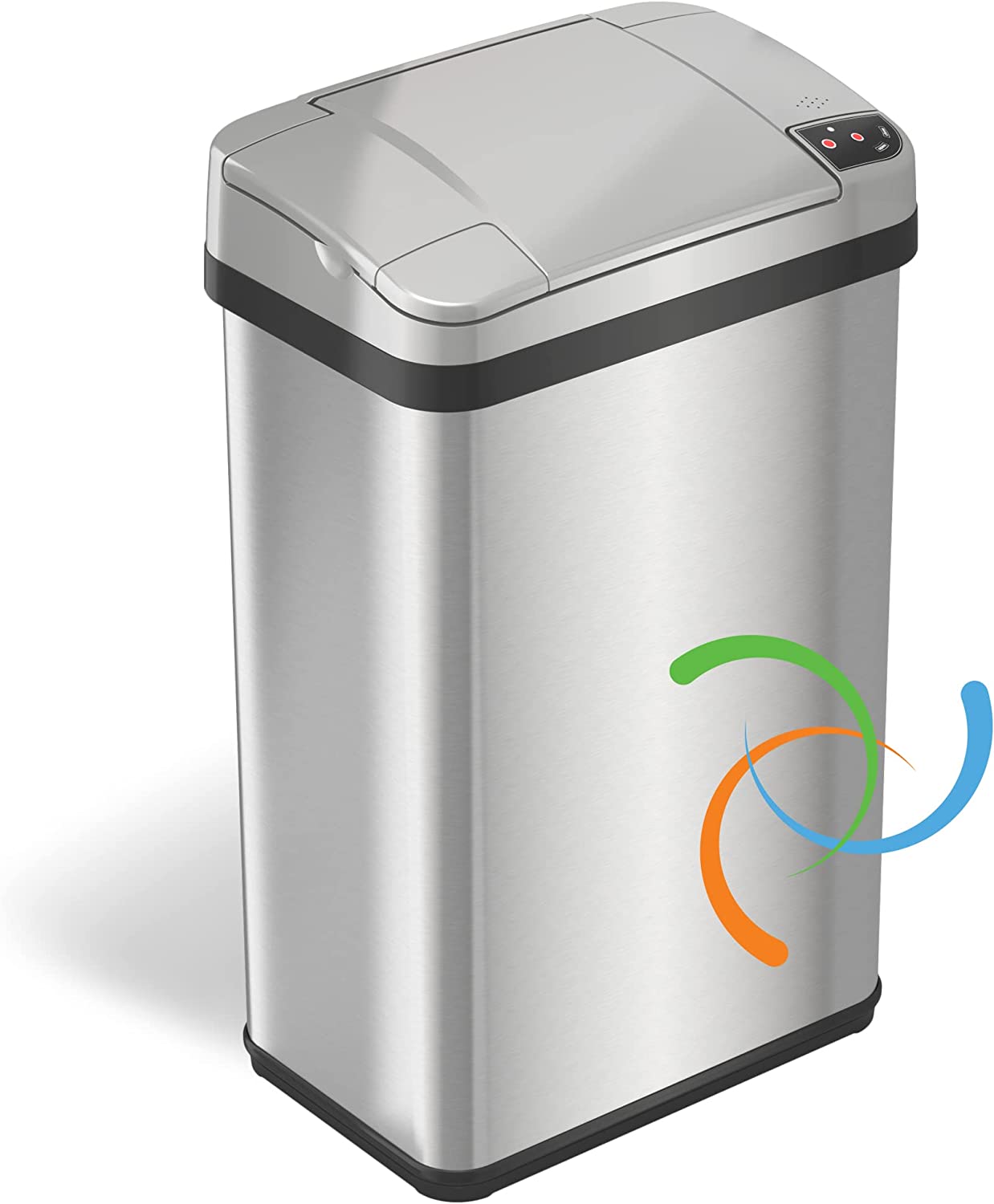 سطل زباله هوشمند با فیلتر بو مدل iTouchless 4 Gallon - ارسال 10 الی 15 روز کاری