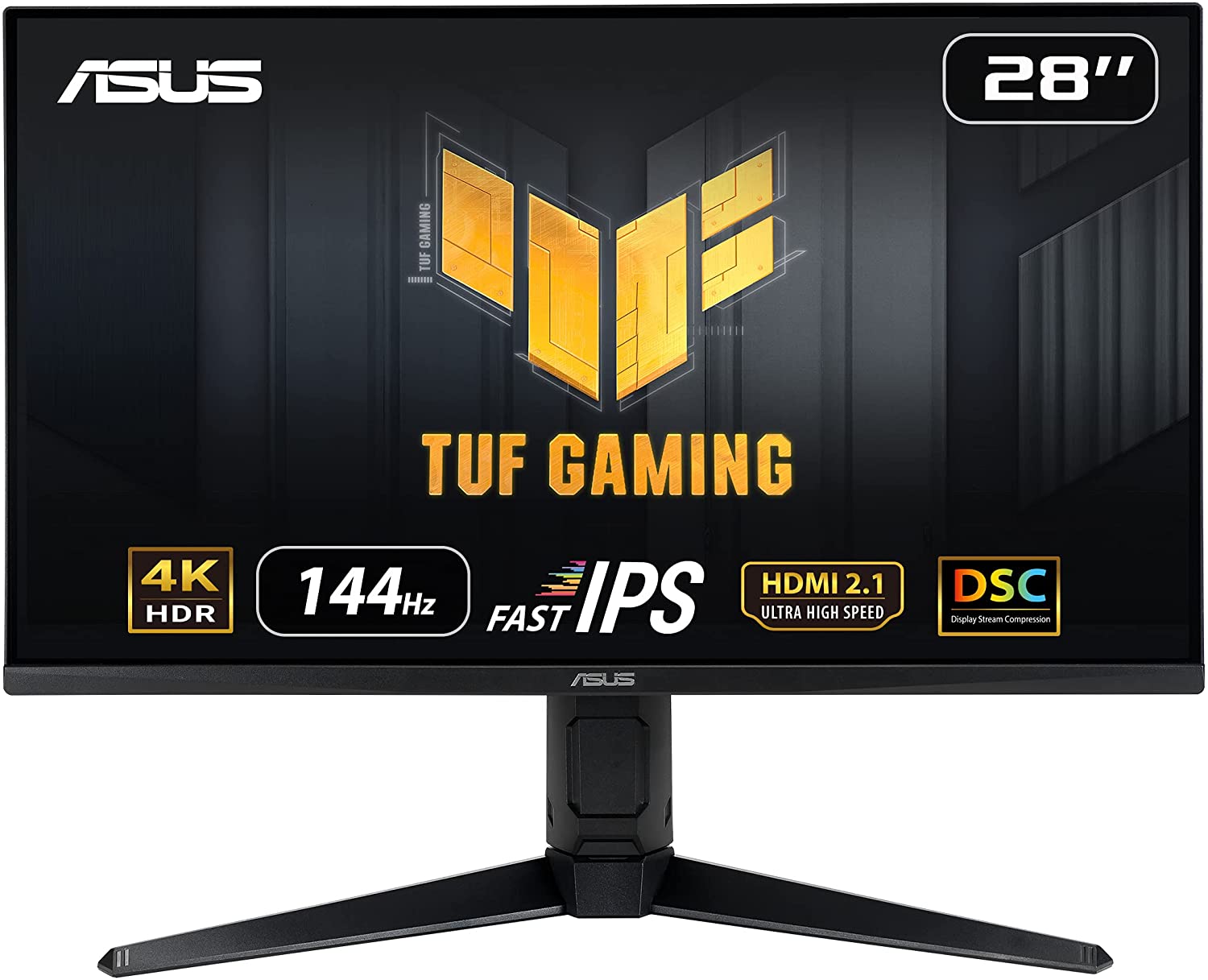 مانیتور ایسوس گیمینگ Asus Tuf Gaming Vg28Uql1A 71.12-cm 28-Inch Gaming Monitor 4K Uhd - ارسال ۱۰ الی ۱۵ روز کاری