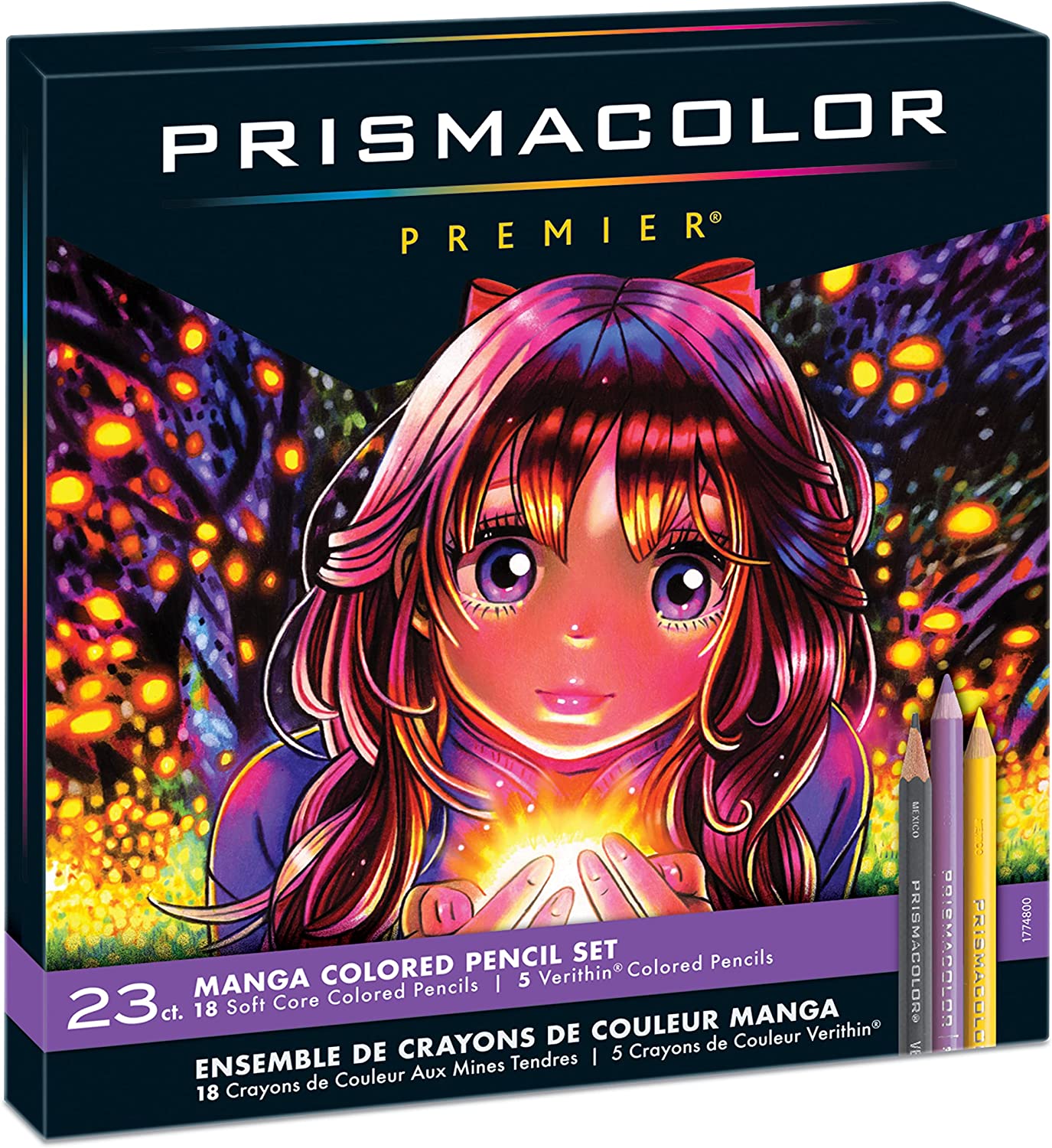 مداد رنگی 24 رنگ پریسماکالر مدل   PRISMACOLOR SE 23 MANGA - ارسال ۱۰ الی ۱۵ روز کاری