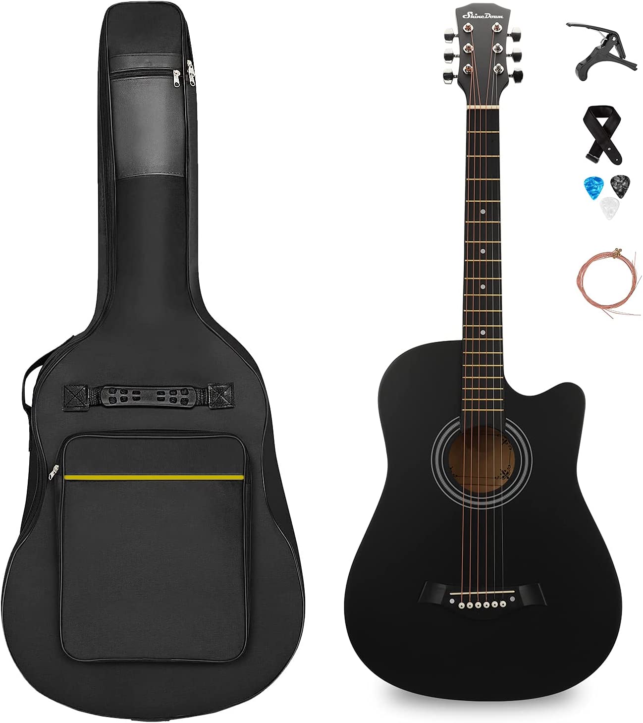 گیتار آکوستیک SHINEDOWN Acoustic Guitar in Full Size 38in - ارسال ۱۰ الی ۱۵ روز کاری