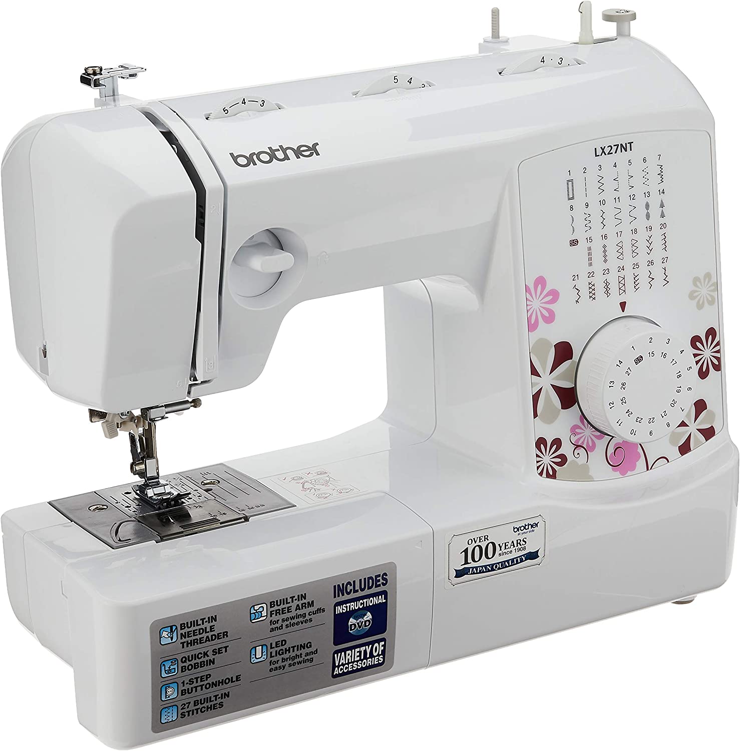 چرخ خیاطی مدل Brother Sewing Machine LX27NT - ارسال 10 الی 15 روز کاری