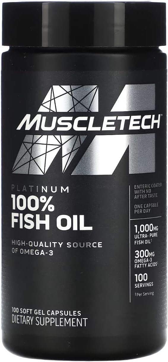امگا 3 پلانیتیوم ماسل تک اورجینال مدل Muscletech Platinum 100 Omega Fish - ارسال 10 الی 15 روز کاری