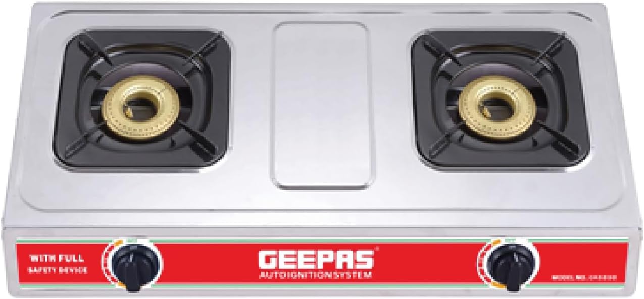 اجاق گاز 2 شعله Geepas مدل GK6898 - ارسال 15 الی 20 روز کاری