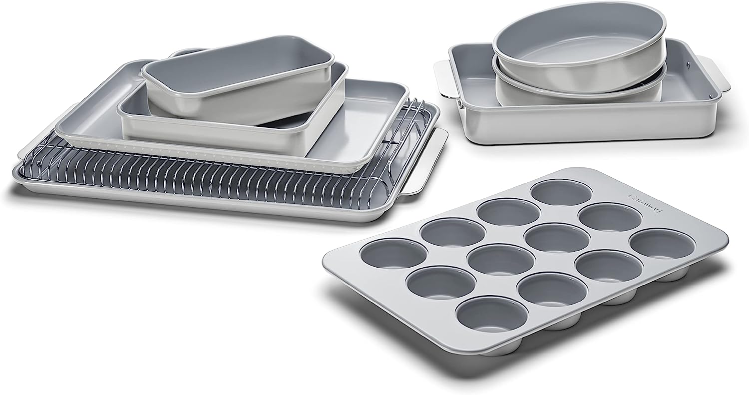مجموعه ظروف نان پز سرامیکی نچسب Caraway Nonstick Ceramic Bakeware Set (11 Pieces) - ارسال 10 الی 15 روز کاری