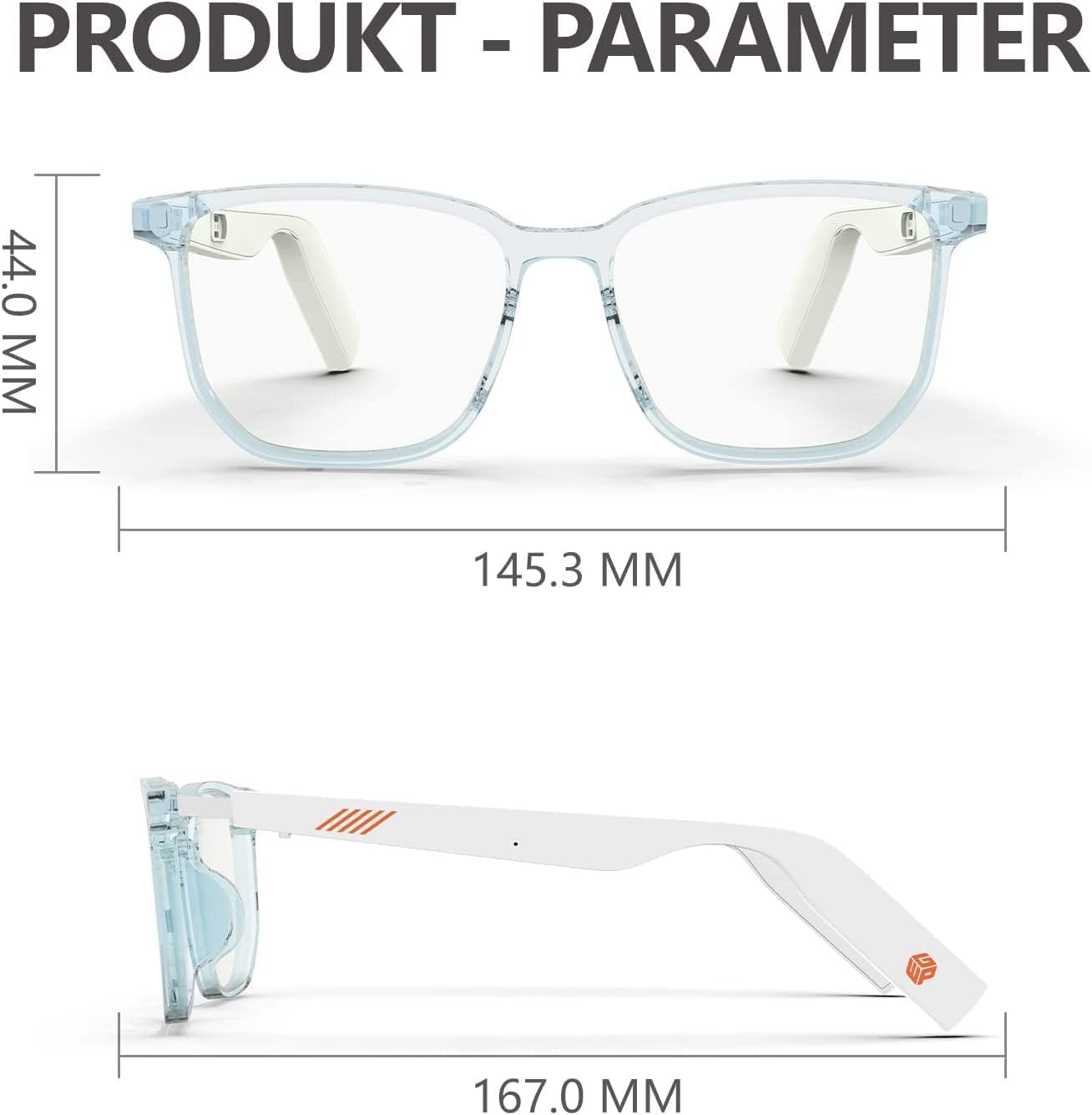 عینک هوشمند مدل MAKINGTEC Bluetooth Glasses - ارسال 10 الی 15 روز کاری