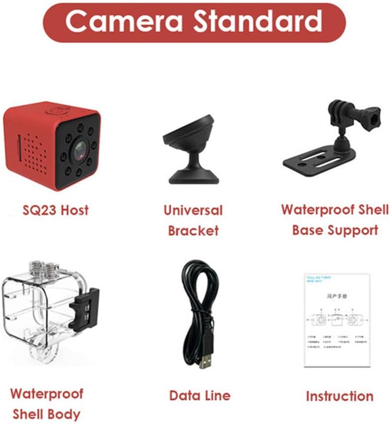دوربین مخفی بی سیم دید در شب مدل NDHENG Hidden Camera Spy - ارسال 25 الی 30 روز کاری
