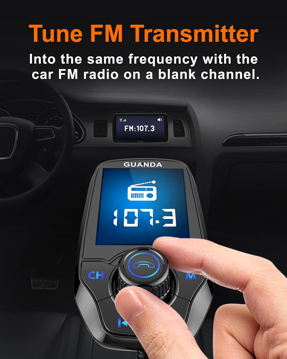 فندکی همه کاره ماشین مدل Bluetooth FM Transmitter in-Car - ارسال 25 الی 30 روز کاری