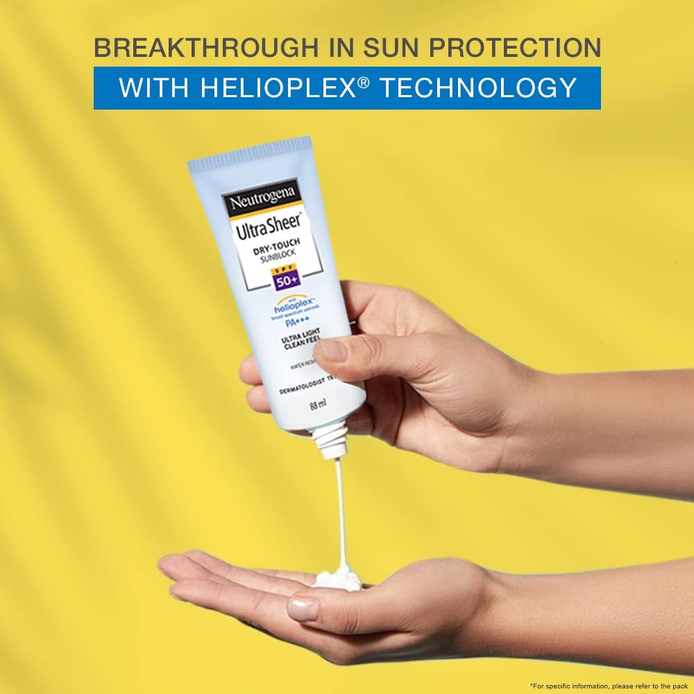 کرم ضد آفتاب نوتروژینا مدل Neutrogena Ultra Sheer Dry - ارسال 10 الی 15 روز کاری