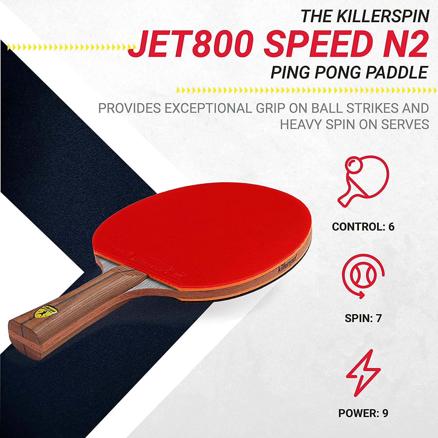 راکت پینگ پنگ مدل Killerspin Jet800 - ارسال 10 الی 15 روز کاری