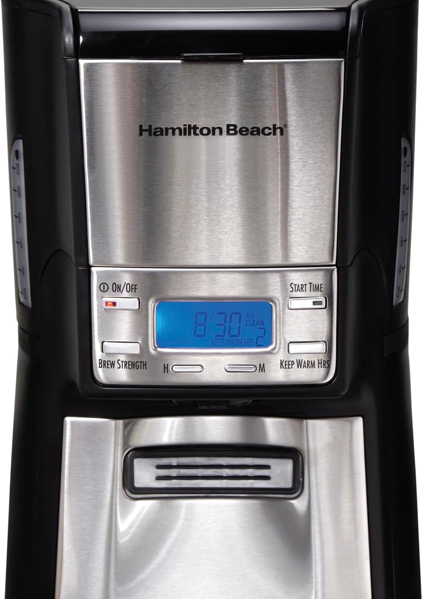 قهوه ساز قابل برنامه ریزی 12 فنجانی همیلتون مدل Hamilton 48465-SAU - ارسال ۱۰ الی ۱۵ روز کاری