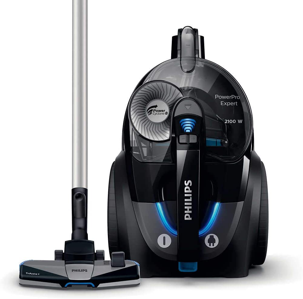 جاروبرقی فیلیپس Philips Powerpro Expert Bagless Deep Black Fc9732/61: 2100W - ارسال ۱۰ الی ۱۵ روز کاری