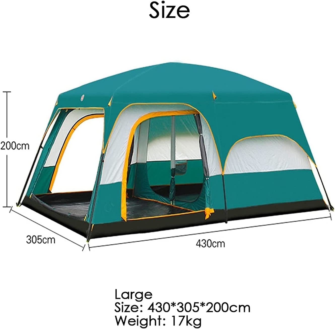 چادر کمپینگ 8 نفره Tent 8 Person Tents Camping - ارسال 10 الی 15 روز کاری
