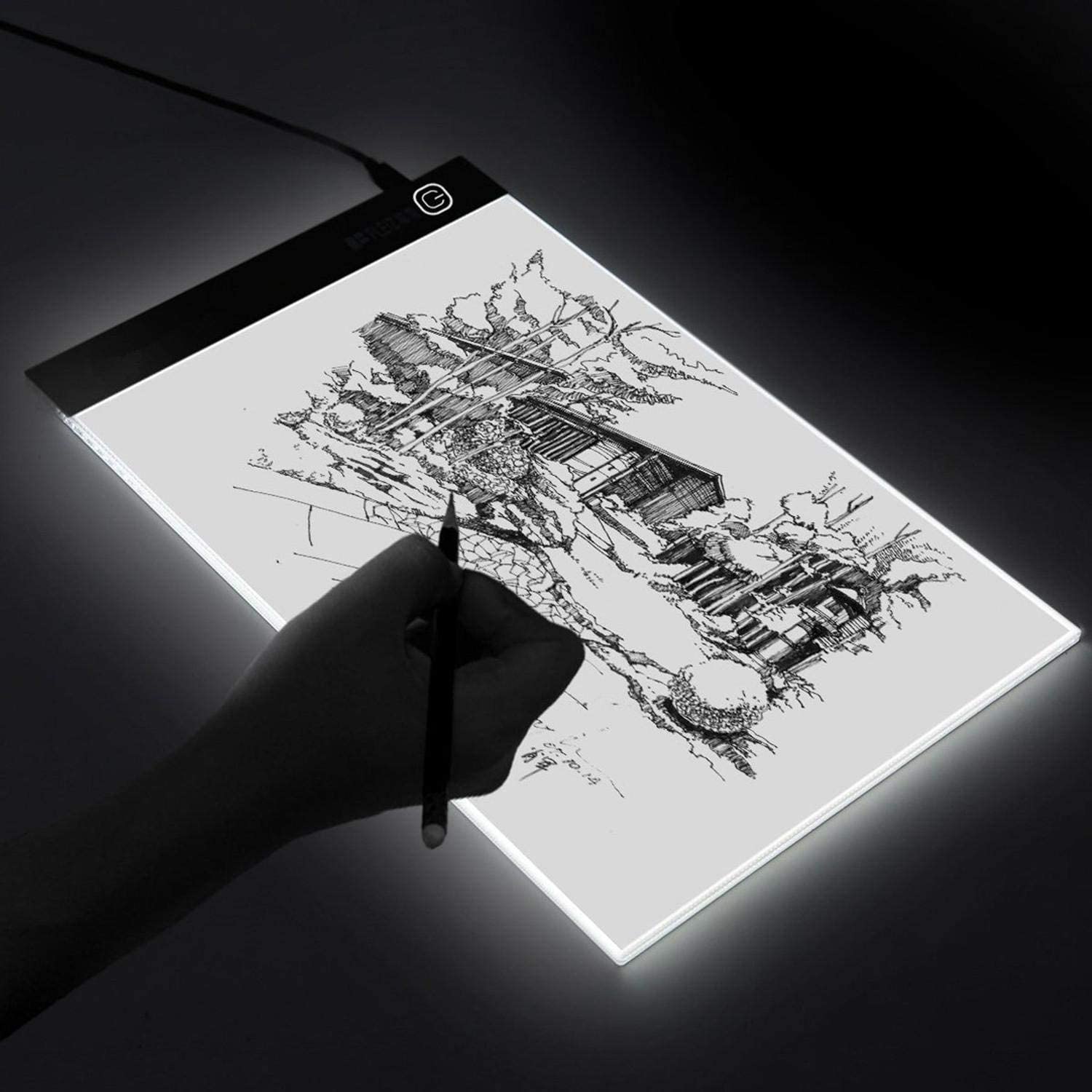 پد نور ردیاب مدل Drawing Copy Board A4 LED Table - ارسال ۱۰ الی ۱۵ روز کاری