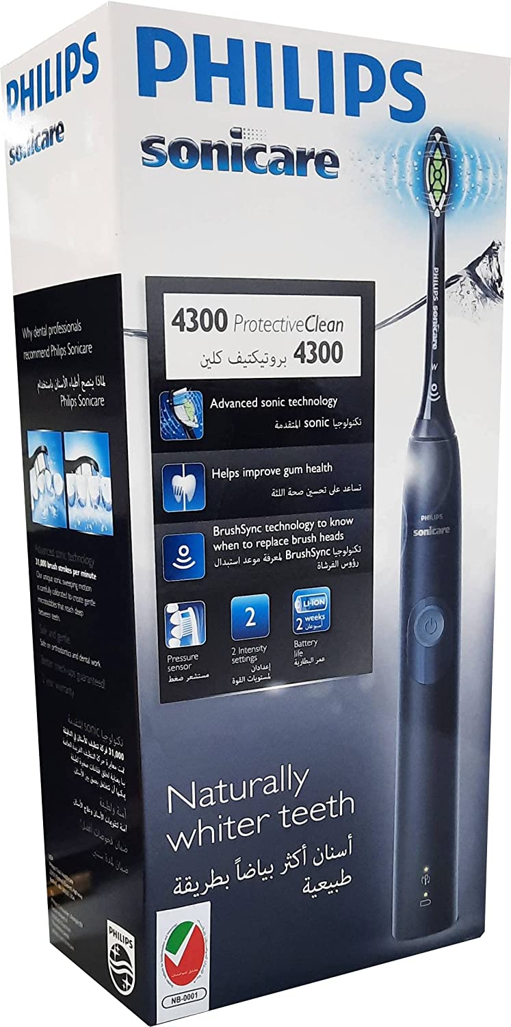 مسواک قابل شارژ فلیپس مدل Philips Sonicare 4300 Protective Clean  HX6800/44 - ارسال 10 الی 15 روز کاری