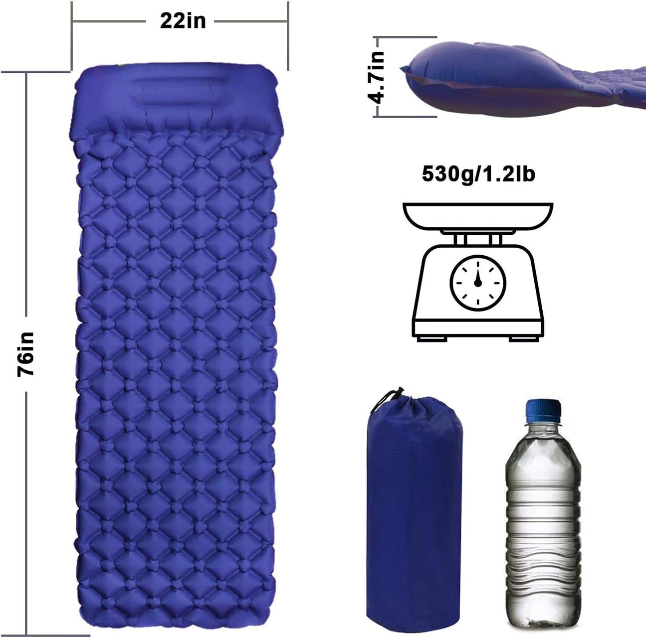 تشک خواب بادی مدل SYOSI Inflatable Sleeping - ارسال 10 الی 15 روز کاری