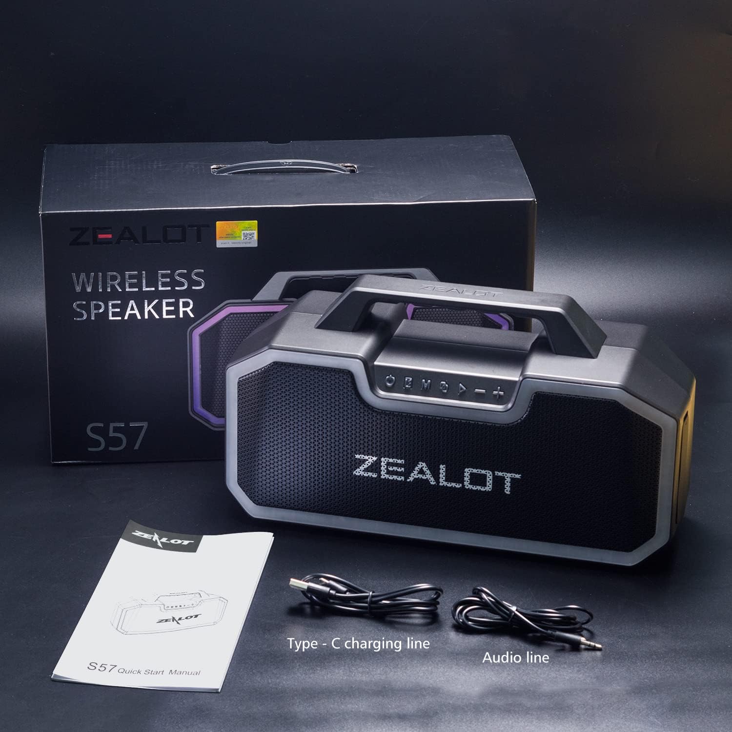 اسپیکر قابل حمل مدل ZEALOT S57 - ارسال 20 الی 25 روز کاری
