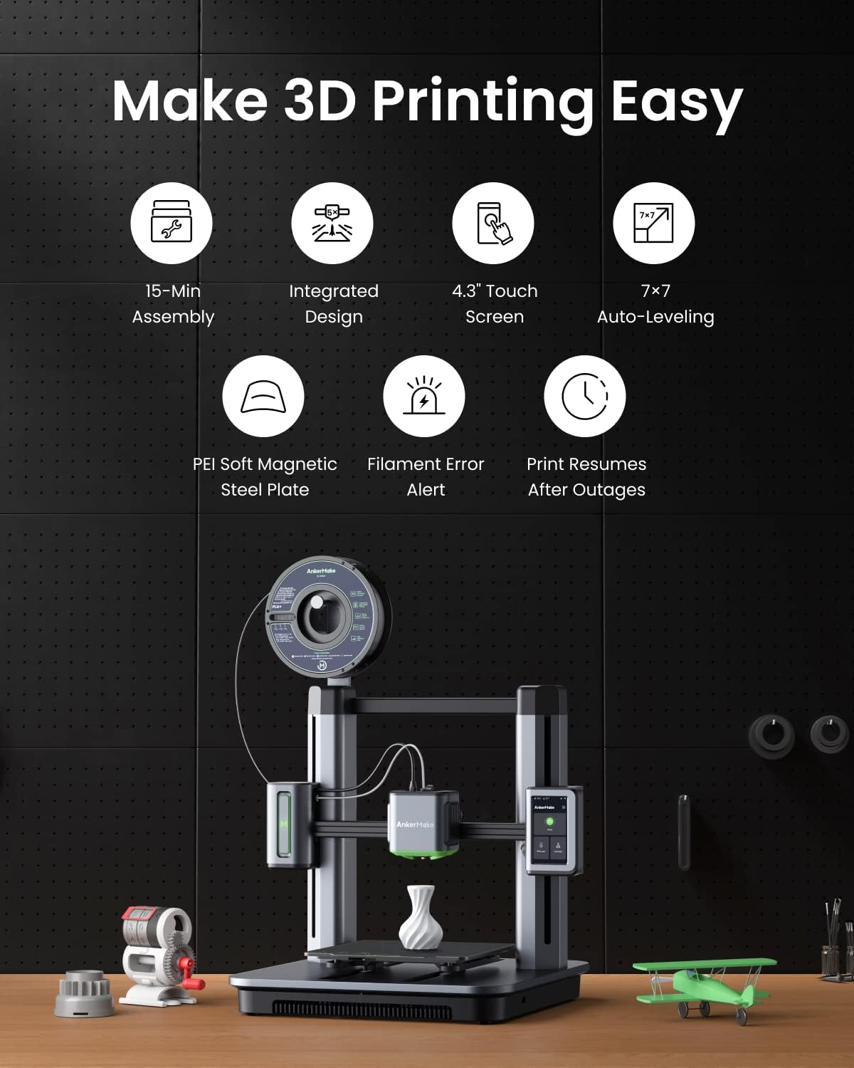 پرینتر سه بعدی مدل AnkerMake M5 3D Printer - ارسال 10 الی 15 روز کاری