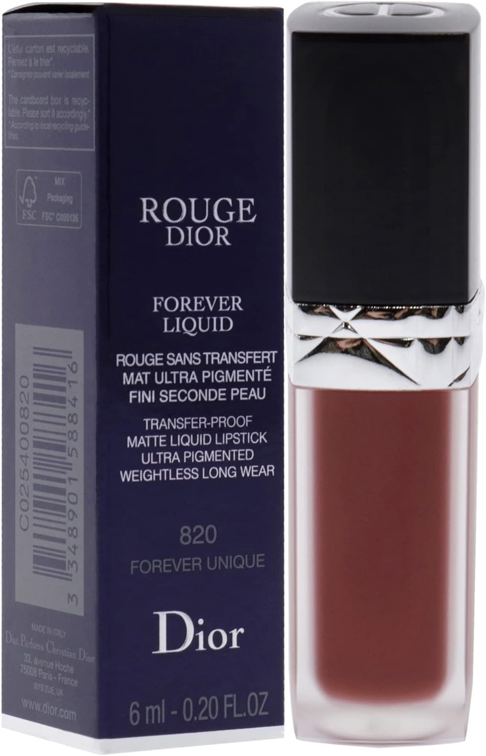 رژ لب کریستین دیور مدل Christian Dior Rouge Dior - ارسال 15 الی 20 روز کاری