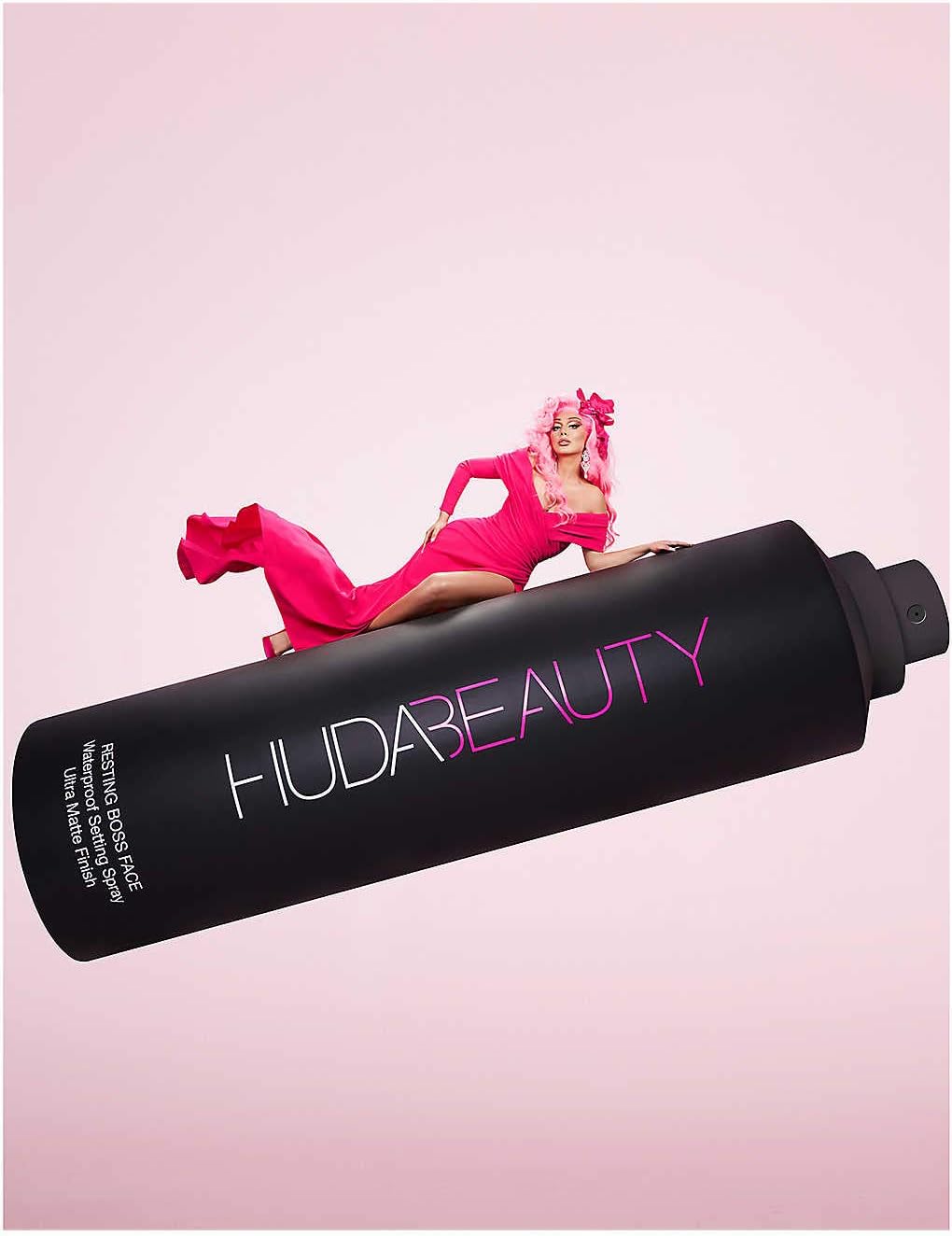 اسپری فیکس آرایشی هدی بیوتی مدل Huda Beauty Resting Boss - ارسال 15 الی 20 روز کاری