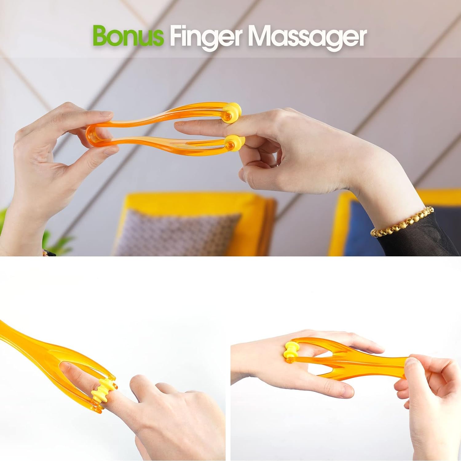 ماساژور دست برقی با گرما مدل Electric Hand Massager with Heat - ارسال 10 الی 15 روز کاری