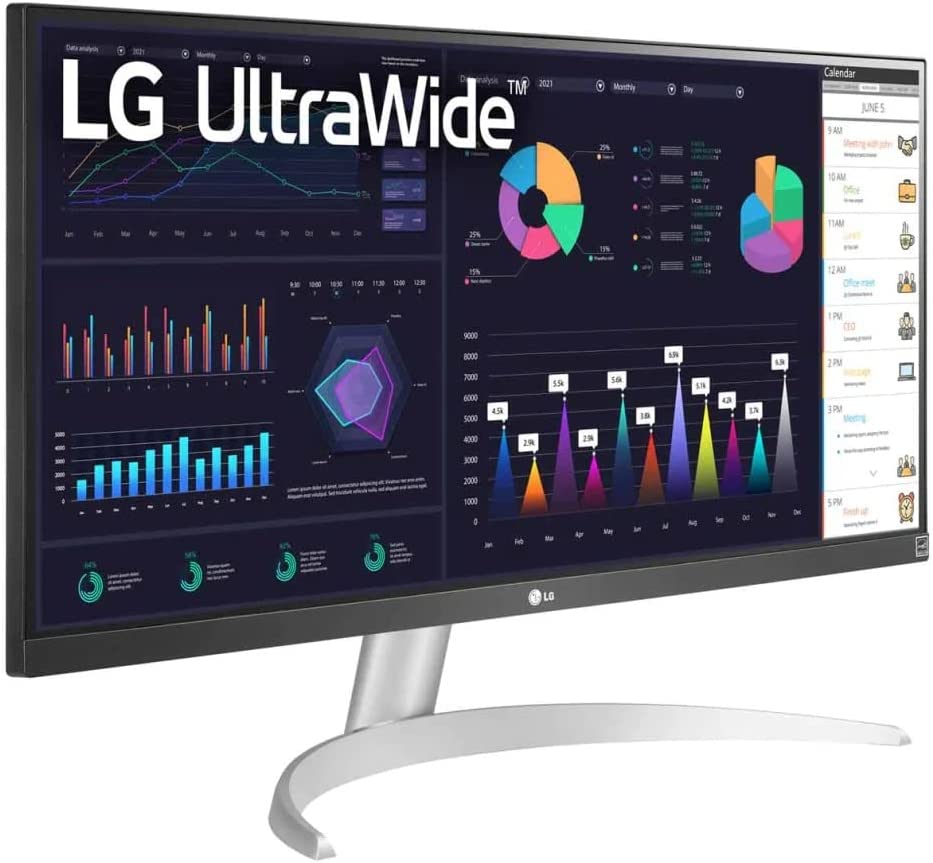 مانیتور ال جی LG 29WQ600 29-Inch 21:9 UltraWide Full HD IPS Monitor - ارسال ۱۰ الی ۱۵ روز کاری