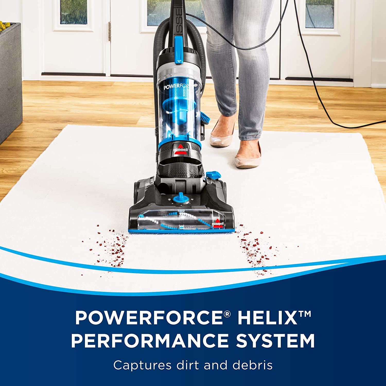 مشخصات جاروبرقی بیسل BISSELL I Powerforce Helix (2111E) Bagless Vacuum
