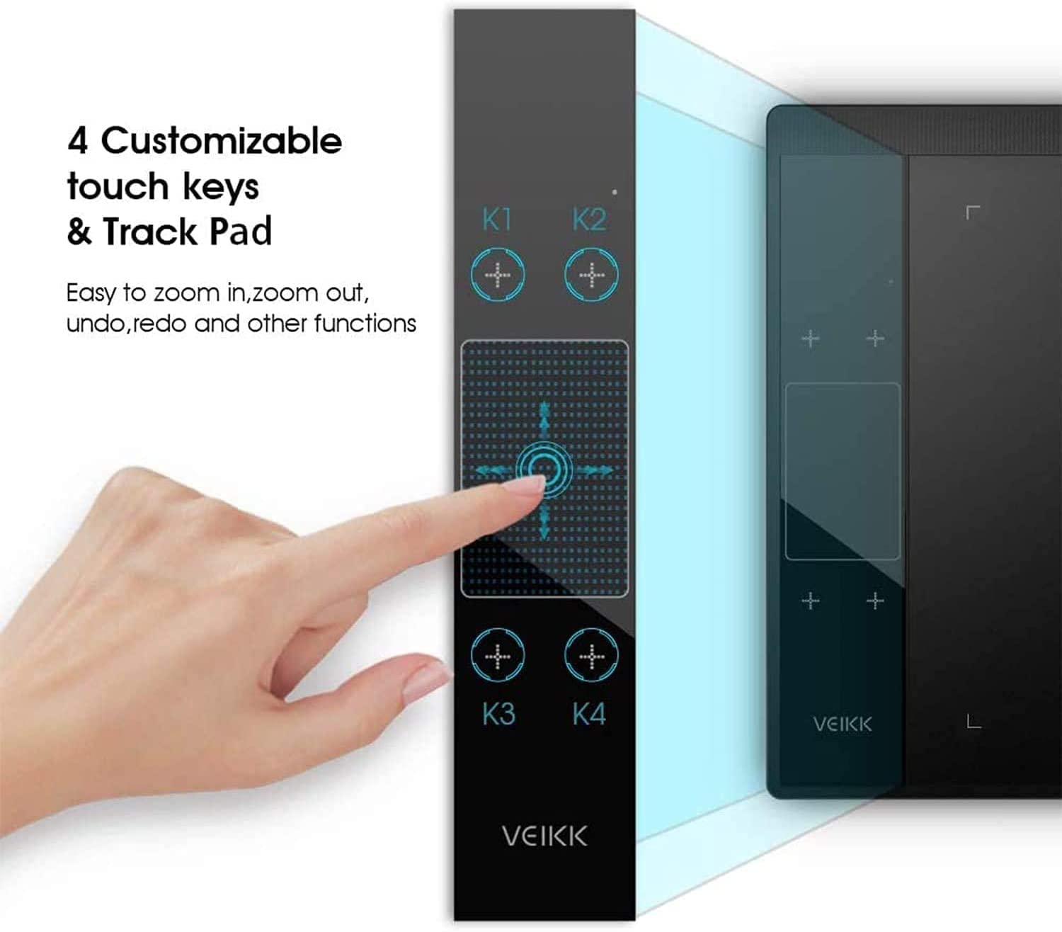 تبلت طراحی ویک VEIKK Drawing Tablet مدل  A30 - ارسال ۱۰ الی ۱۵ روز کاری