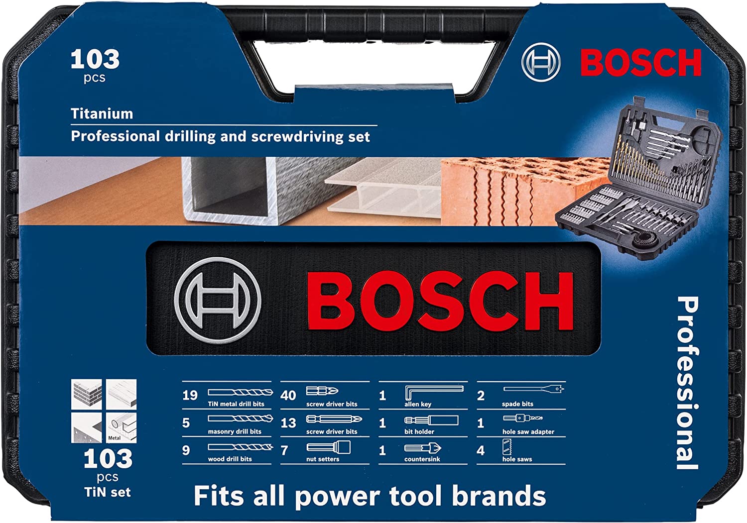 مجموعه 103 عددی ابزار سرمته بوش مدل Bosch 2608594070 Mixed - ارسال ۱۰ الی ۱۵ روز کاری