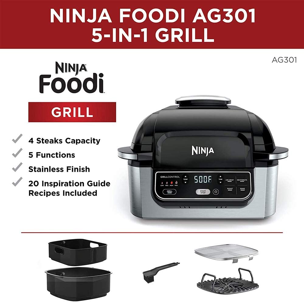 سرخ کن نینجا مدل  Ninja Foodi Ag 301 - ارسال ۱۰ الی ۱۵ روز کاری