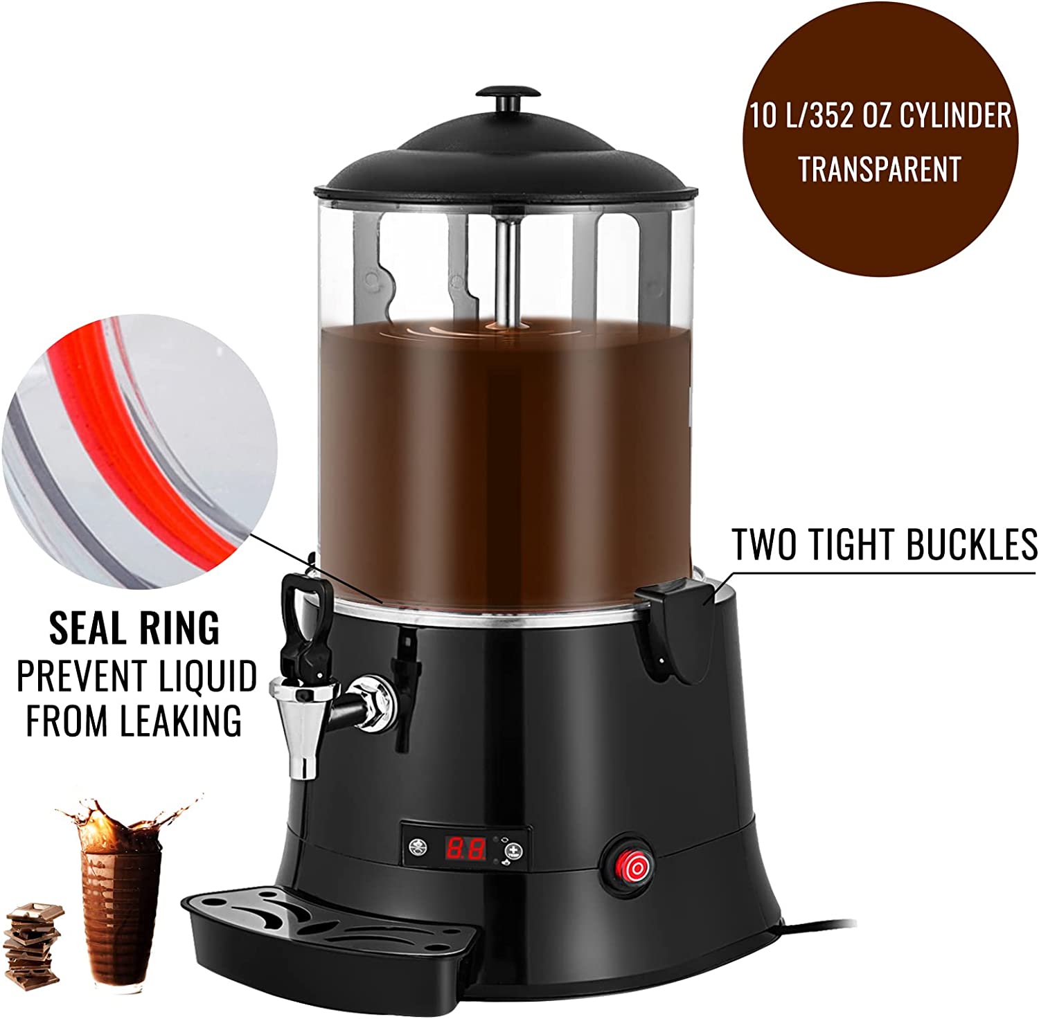 دستگاه ذوب شکلات مدل Chocolate Melter Machine Hot Chocolate Machine - ارسال ۱۰ الی ۱۵ روز کاری