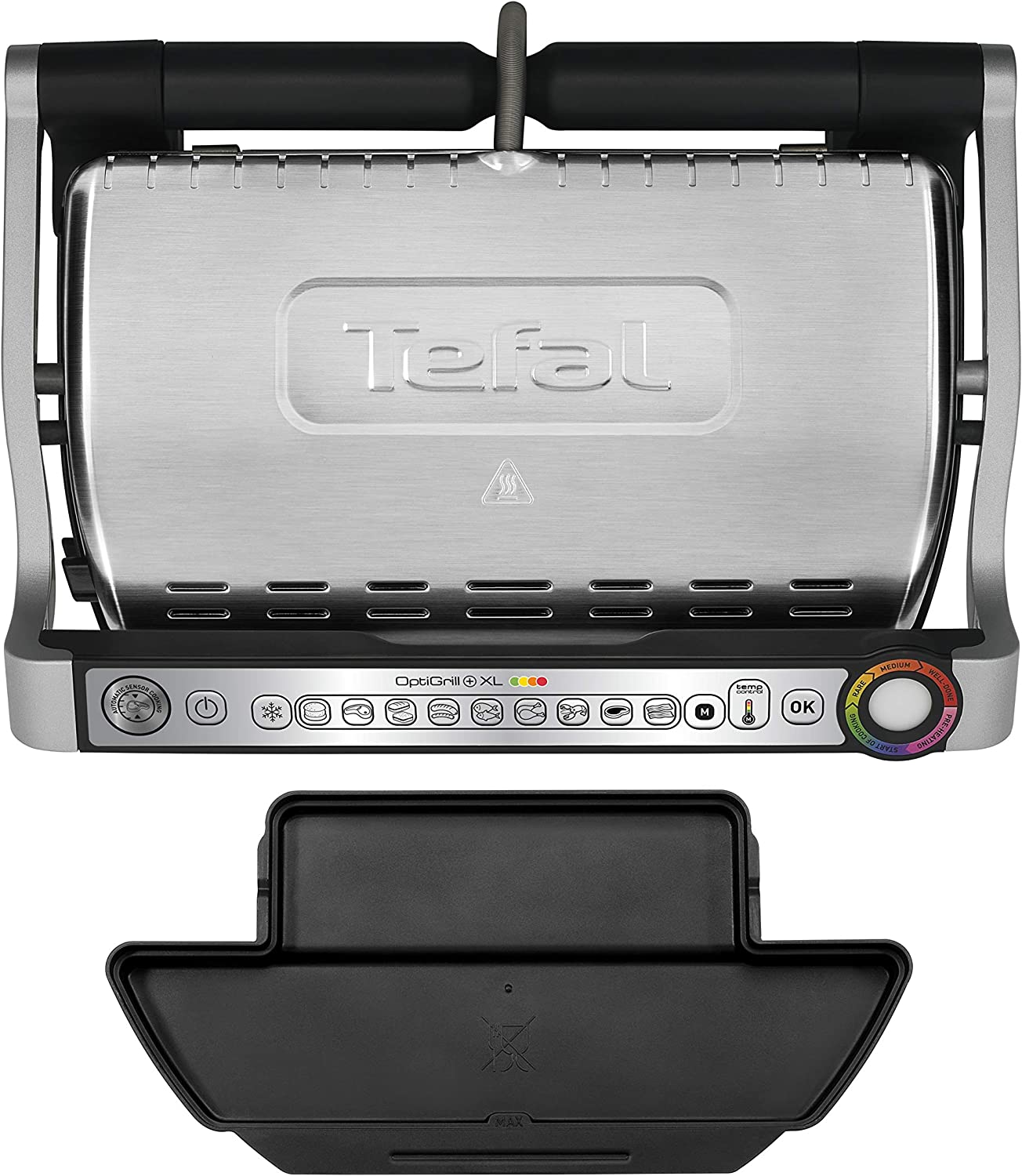 کباب پز هوشمند مدل Tefal OptiGrill+ XL GC722D40 - ارسال 15 الی 20 روز کاری