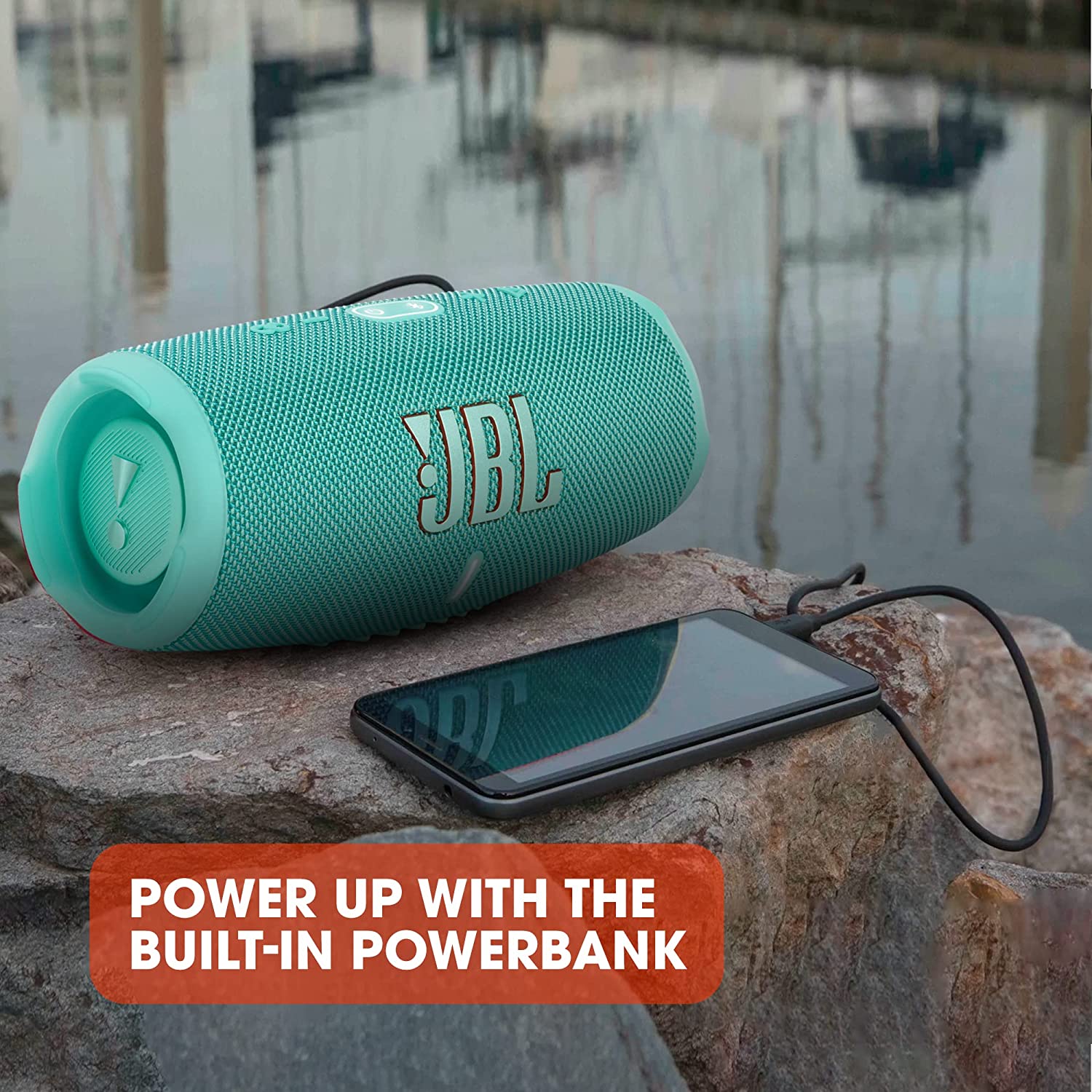 اسپیکر قابل حمل جی بی ال مدل JBL Charge 5 - ارسال ۱۰ الی ۱۵ روز کاری