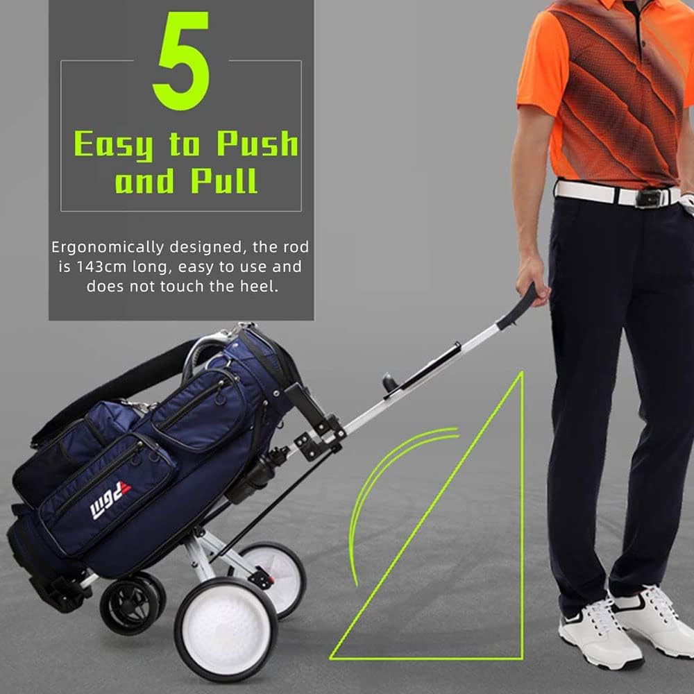 چرخ دستی تاشو گلف مدل COOLBABY Golf Pull - ارسال 10 الی 15 روز کاری