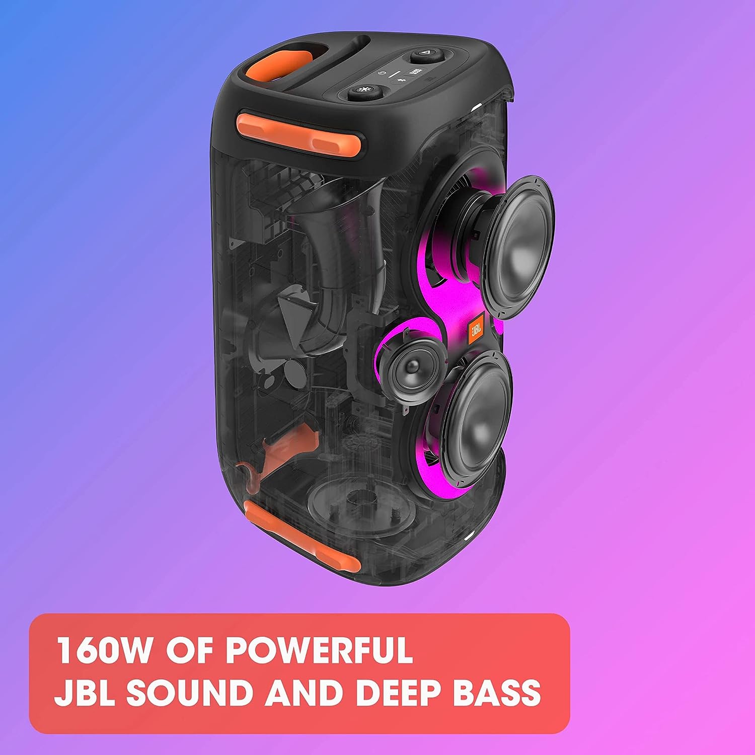 اسپیکر جی بی ال مدلJBL Partybox 110 Portable Party Speaker- ارسال ۱۰ الی ۱۵ روز کاری