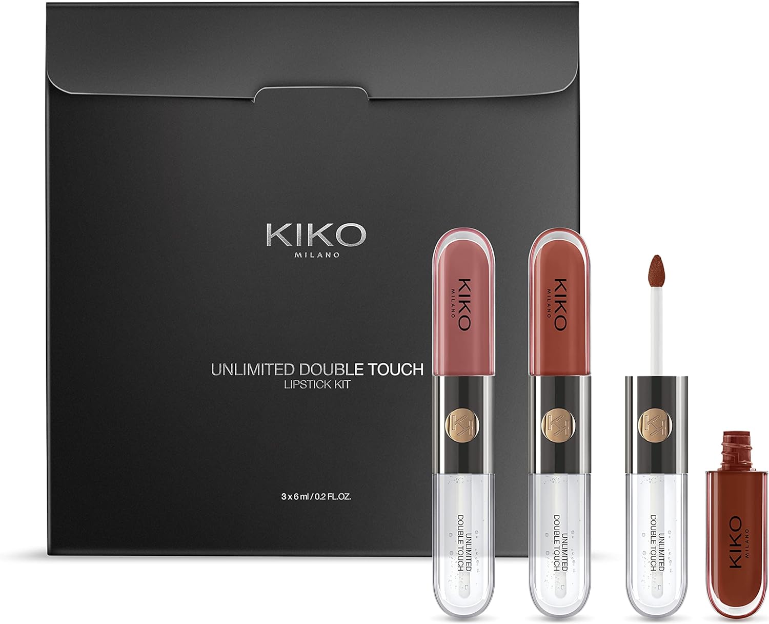 رژ لب مایع کیکو میلانو 3 عددی مدل KIKO Milano Unlimited - ارسال 10 الی 15 روز کاری
