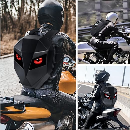 کوله پشتی مردانه موتور سیکلت LED بلوتوث هوشمند مدل DABASHAN LED - ارسال 10 الی 15 روز کاری