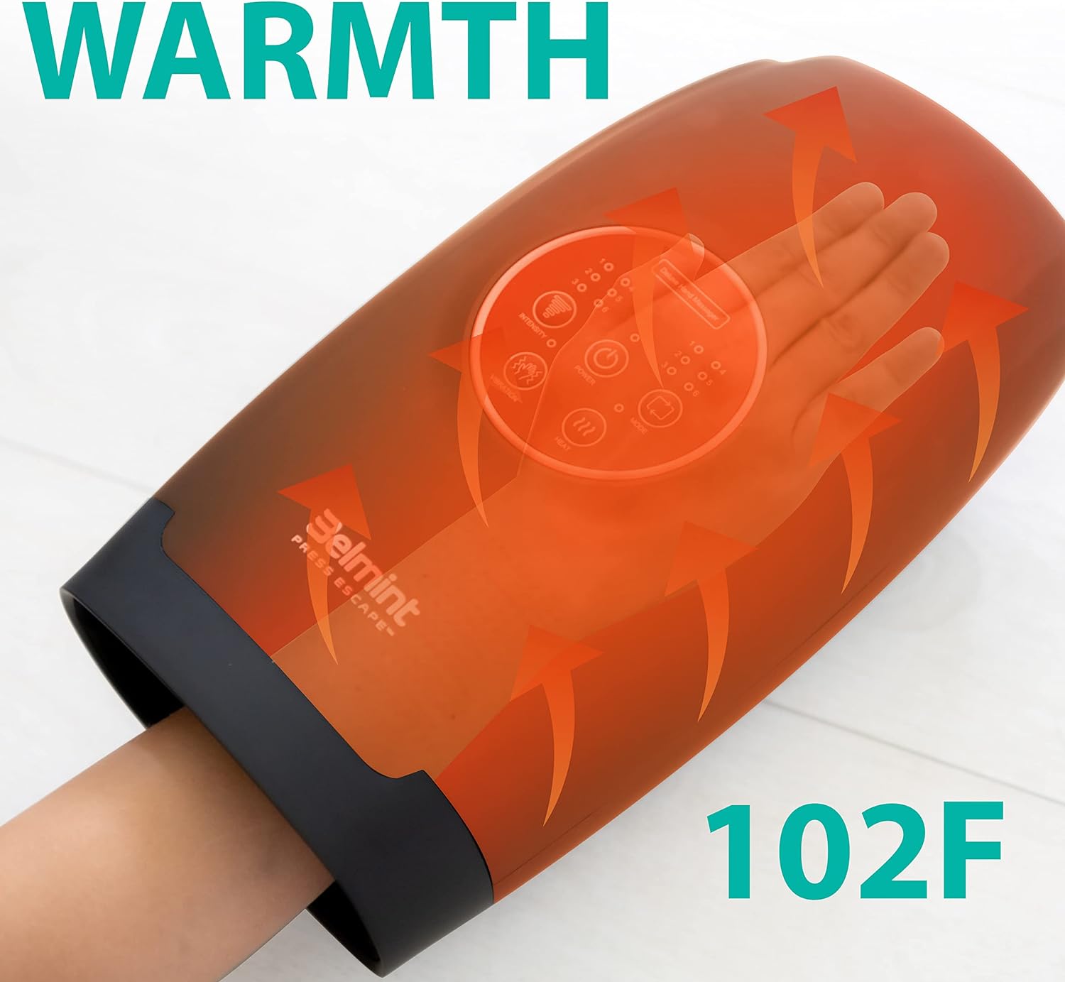 ماساژور دستی با گرما و لرزش و فشرده سازی مدل Belmint Hand Massager - ارسال 25 الی 30 روز کاری