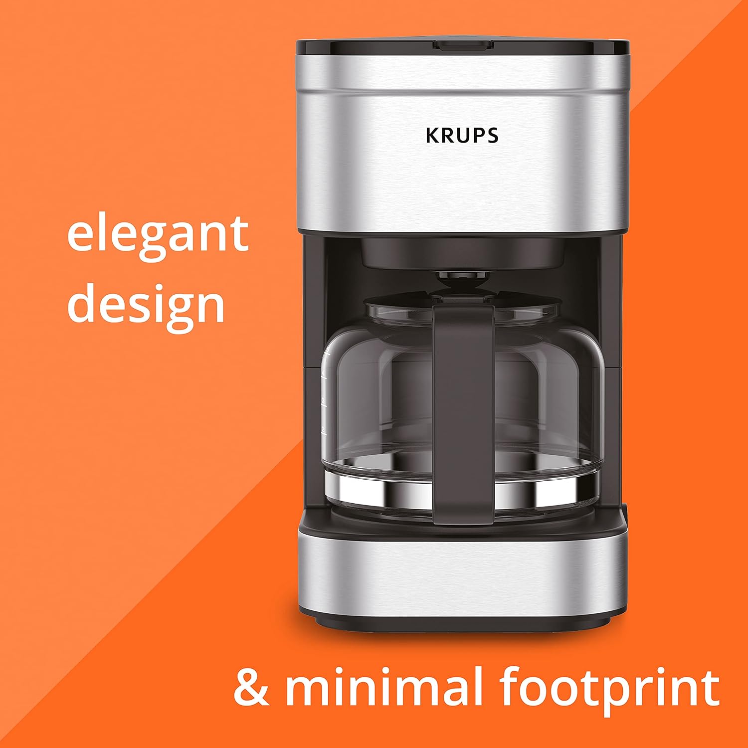 قهوه ساز قطره ای فیلتر فشرده 5 فنجان کروپس مدل KRUPS Simply - ارسال 20 الی 25 روز کاری