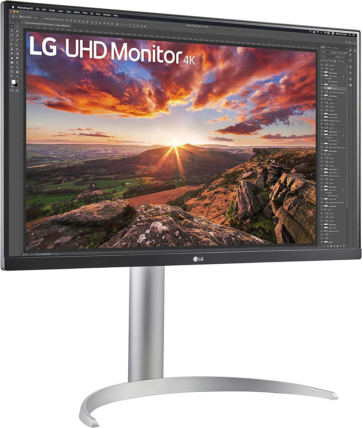 مانیتور ال جی LG 27UP850-W Monitor 27 UHD - ارسال ۱۰ الی ۱۵ روز کاری