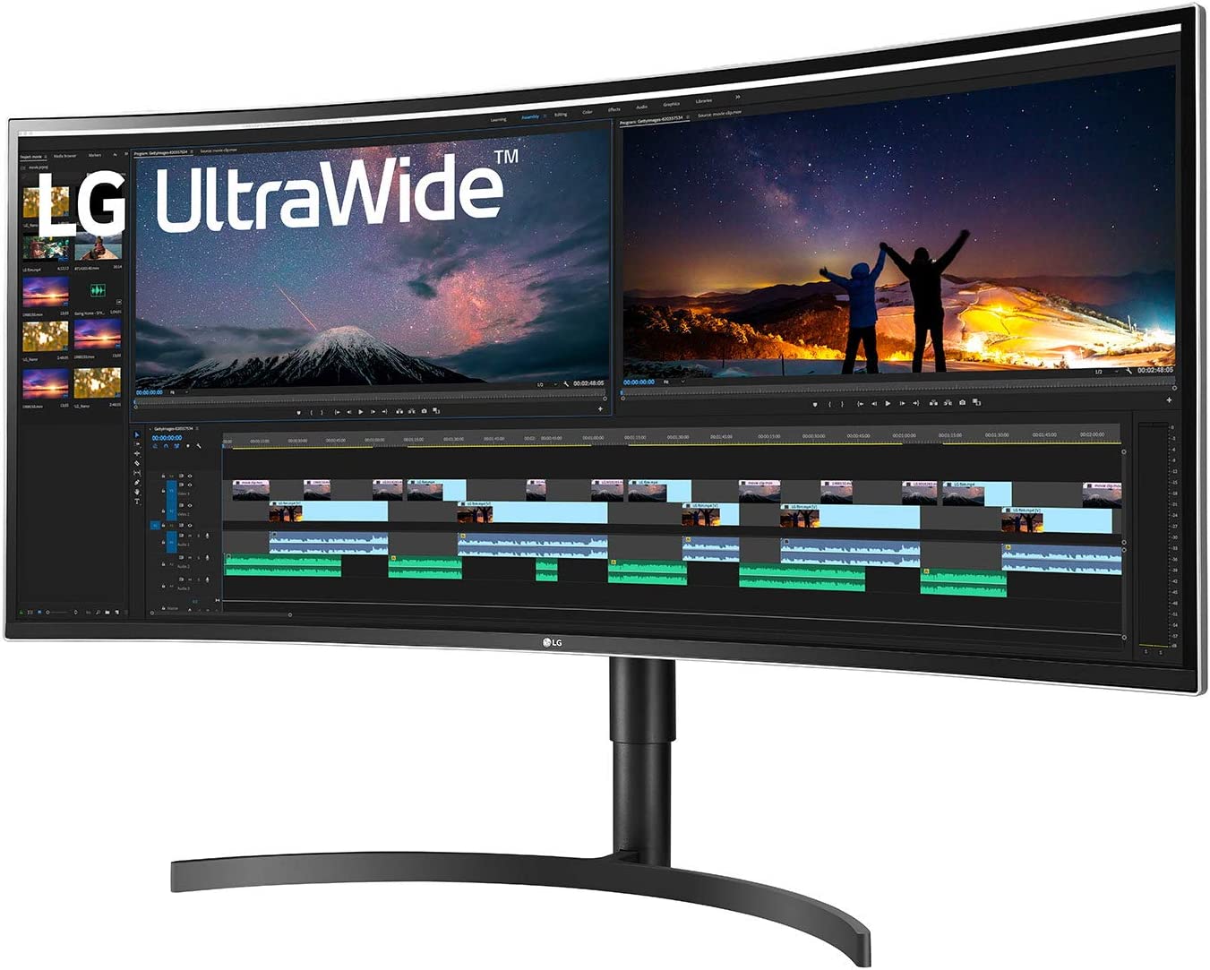 مانیتوربرند LG مدل UltraWide Monitor 38WN75C-B - ارسال ۱۰ الی ۱۵ روز کاری