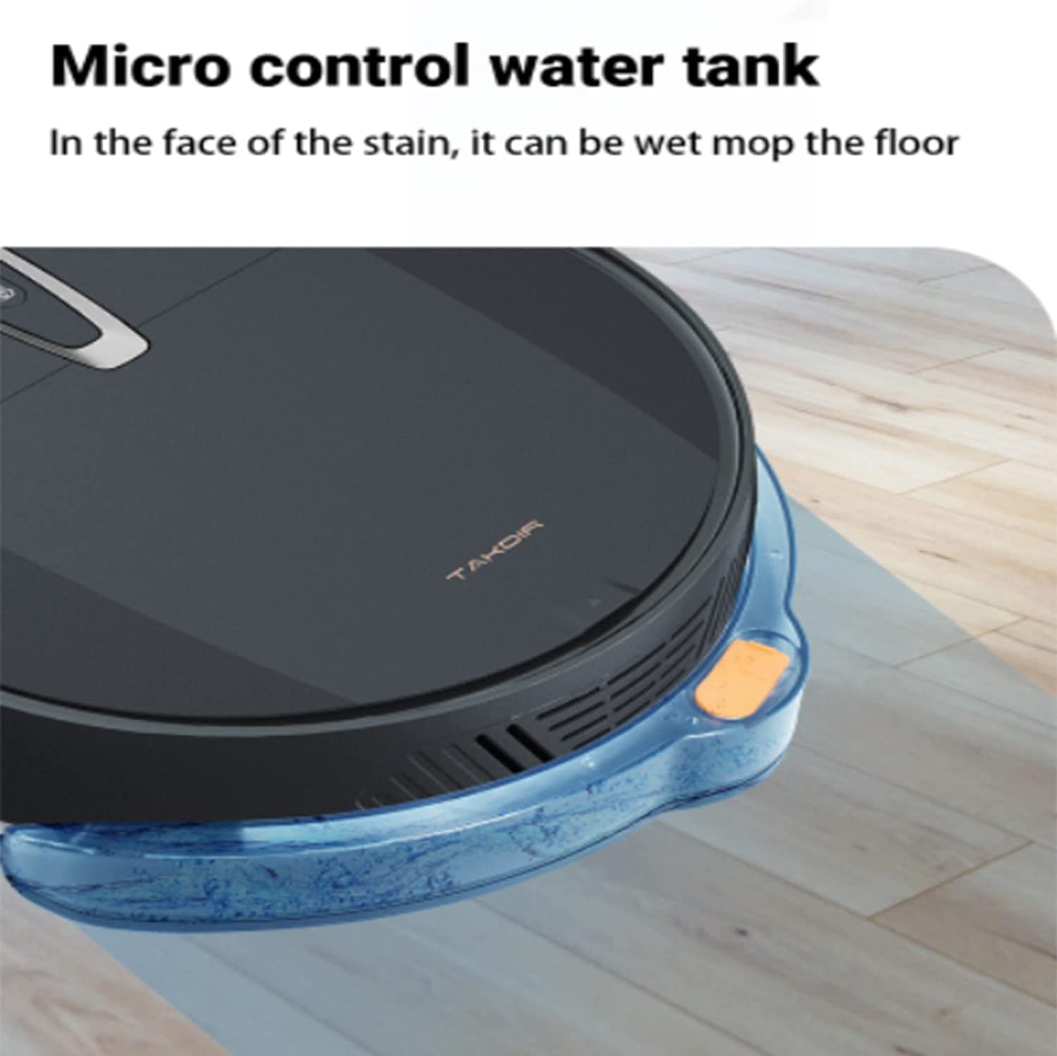 جاروبرقی رباتیک هوشمند   TAKDIR Smart Robot Wet  Dry - ارسال ۱۰ الی ۱۵ روز کاری