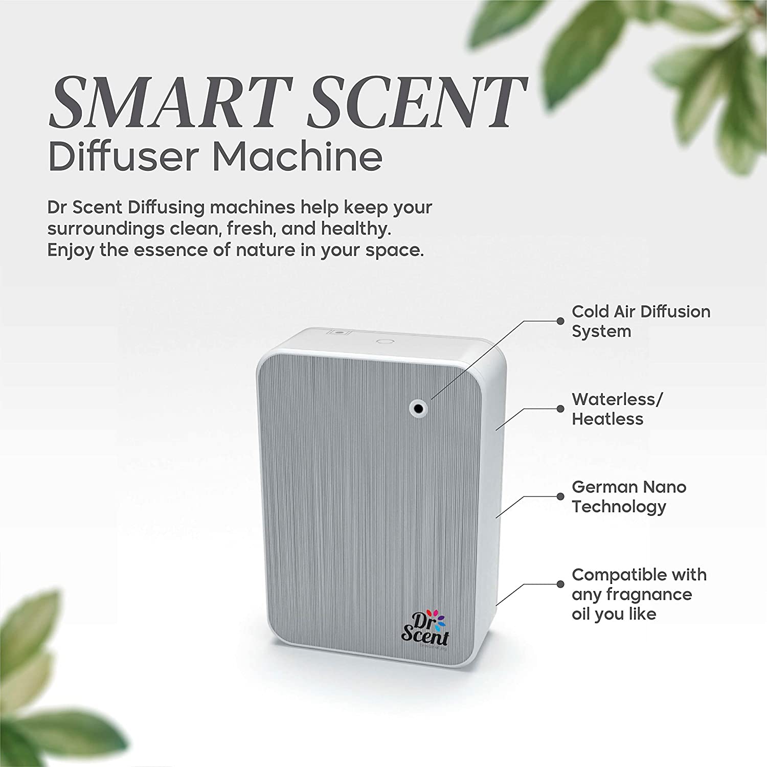 دستگاه پخش کننده بو Dr Scent Essential Oil Smart - ارسال ۱۰ الی ۱۵ روز کاری