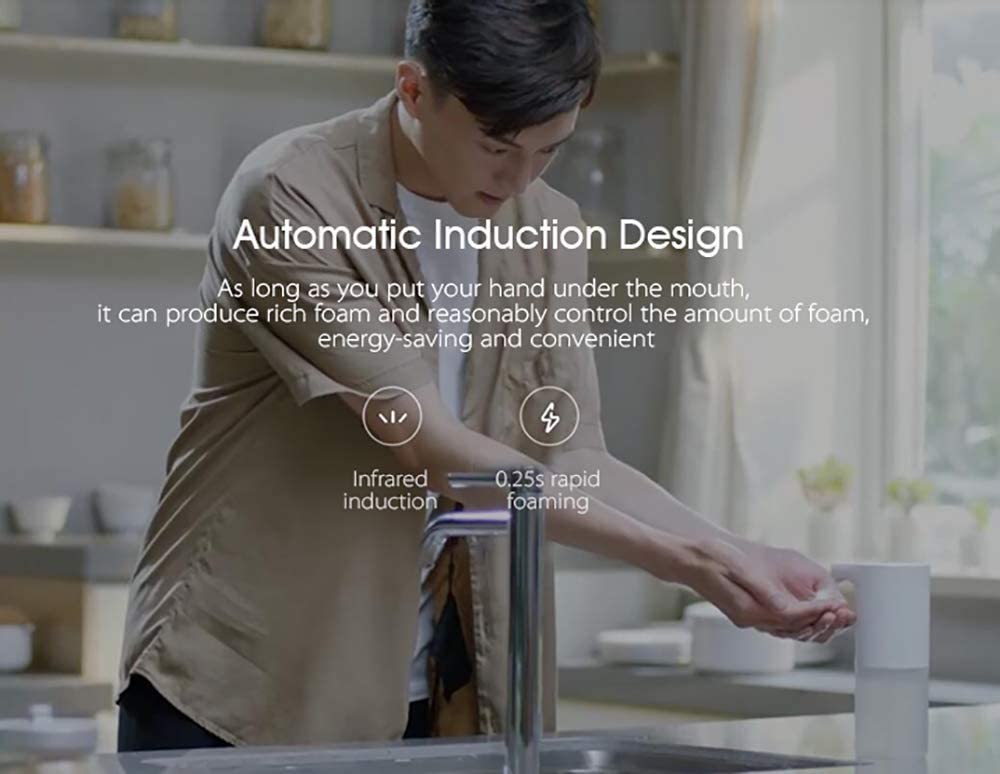 جای مایع دستشویی هوشمند شیائومی مدل Xiaomi Mijia - ارسال 10 الی 15 روز کاری