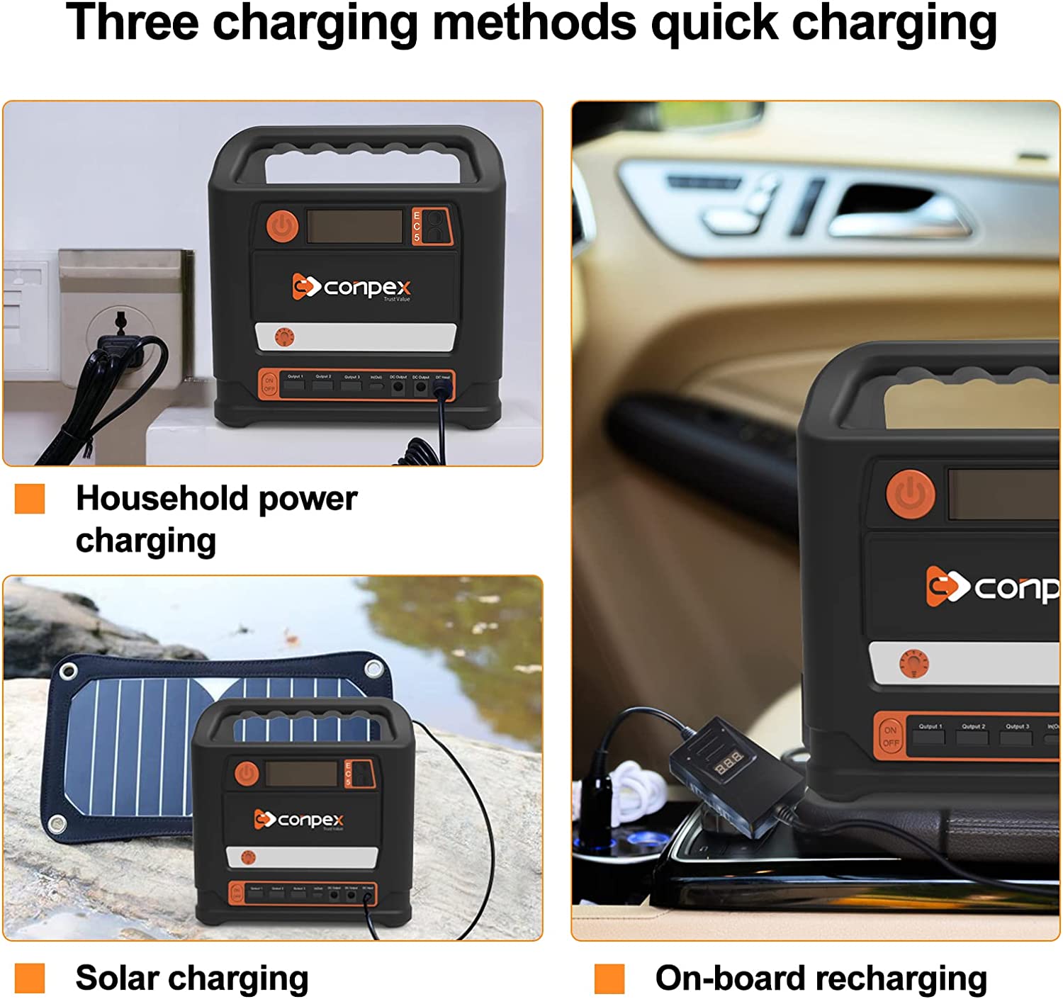 مشخصات ژنراتور قابل حمل مدل CONPEX Portable Power TW-BK001 - ارسال 15 ...