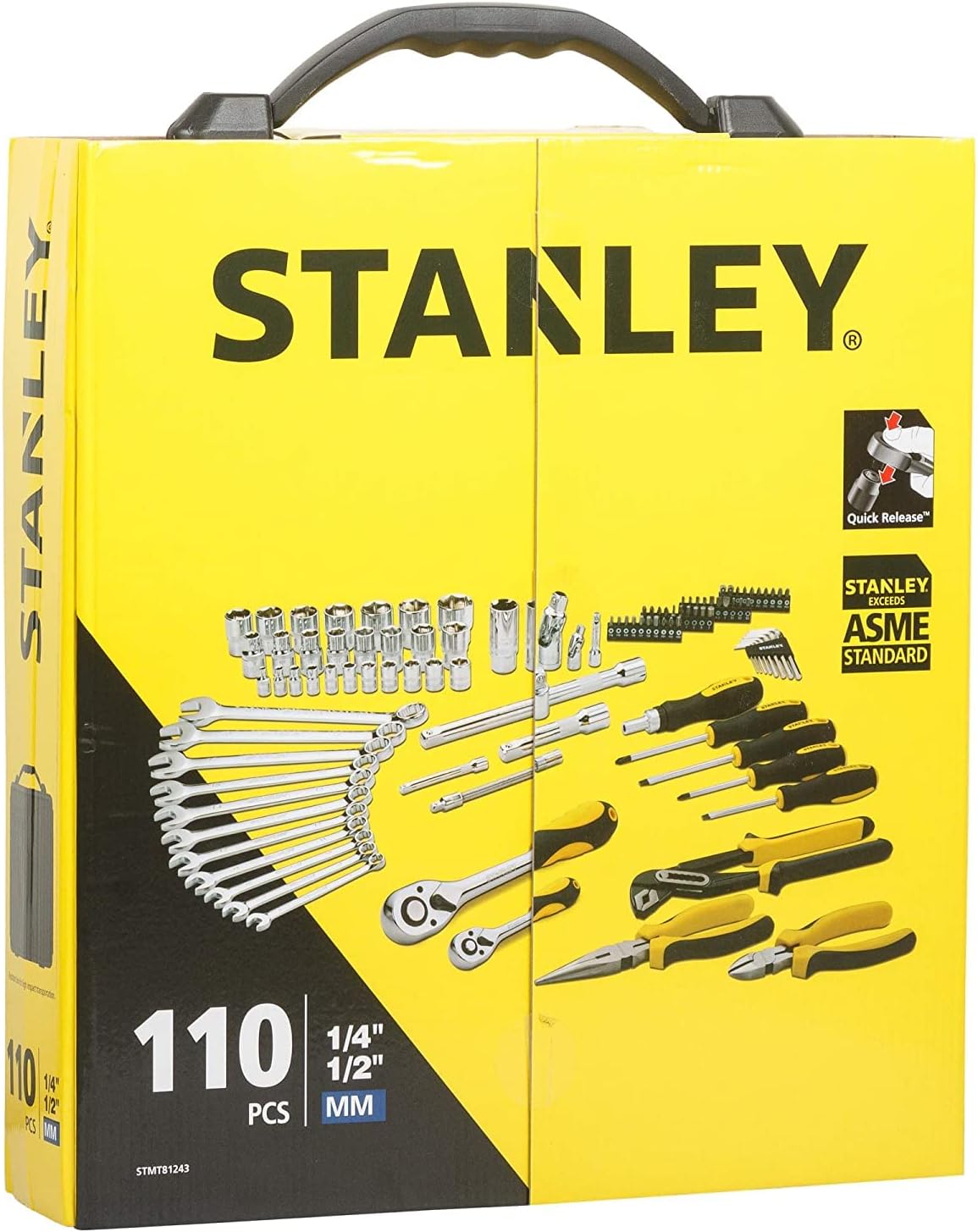 ست ابزار 110 قطعه مدل Stanley 110 Pcs - ارسال 10 الی 15 روز کاری